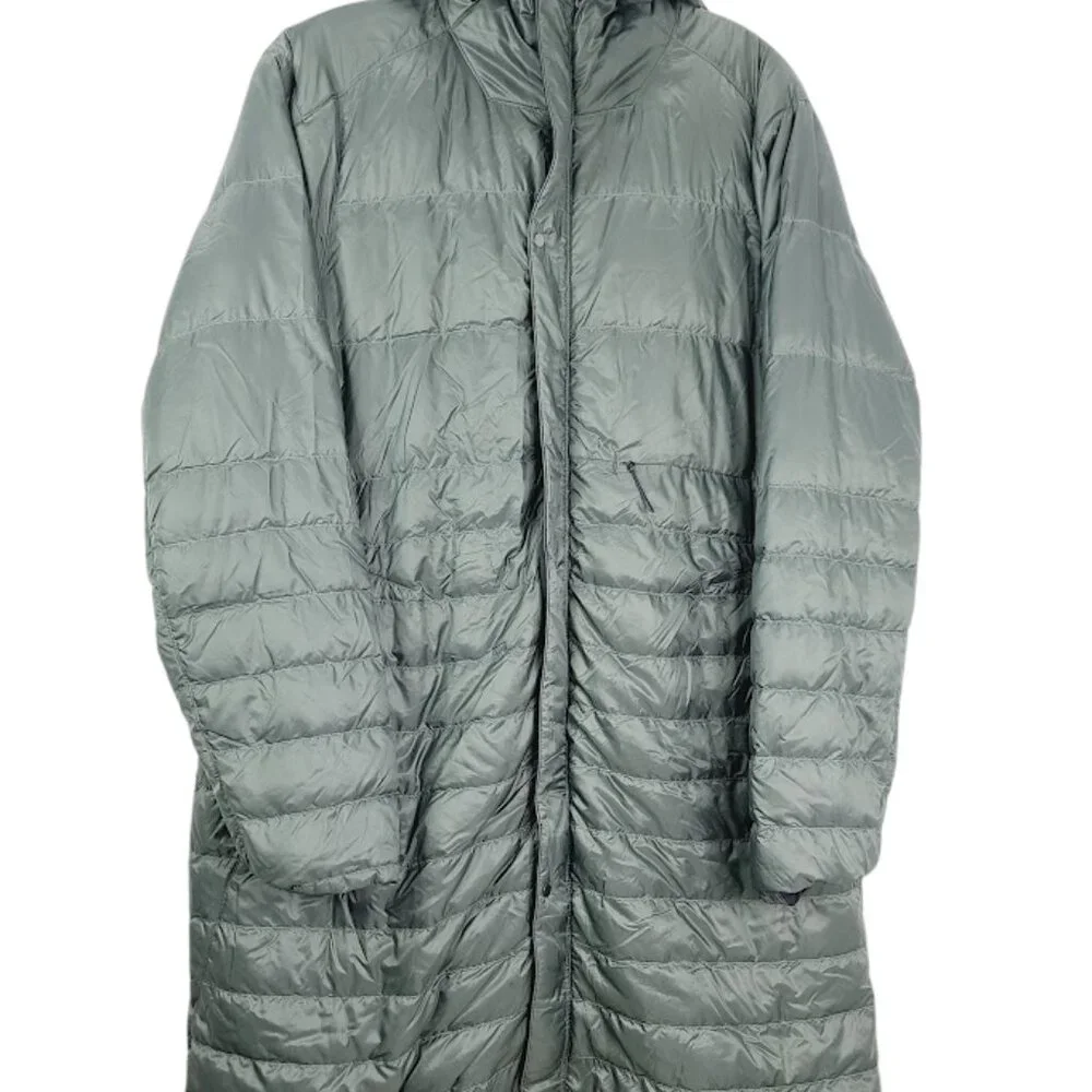 Lululemon Women's Green Lined Long Sleeve Padded Puffer Parka Jacket‎ Size Small